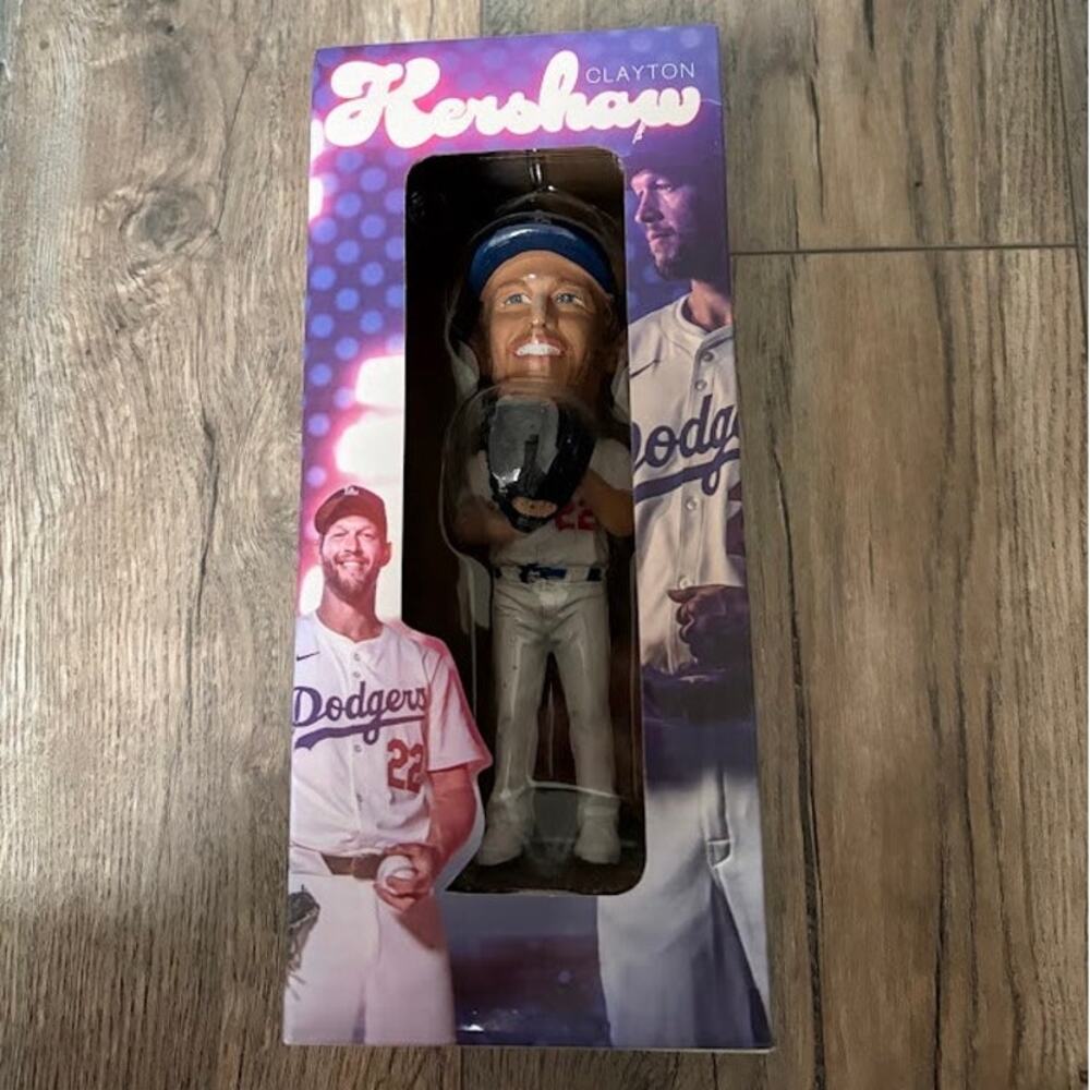 Clayton Kershaw 2024 Los Angeles Dodgers Bobblehead SGA New In Box